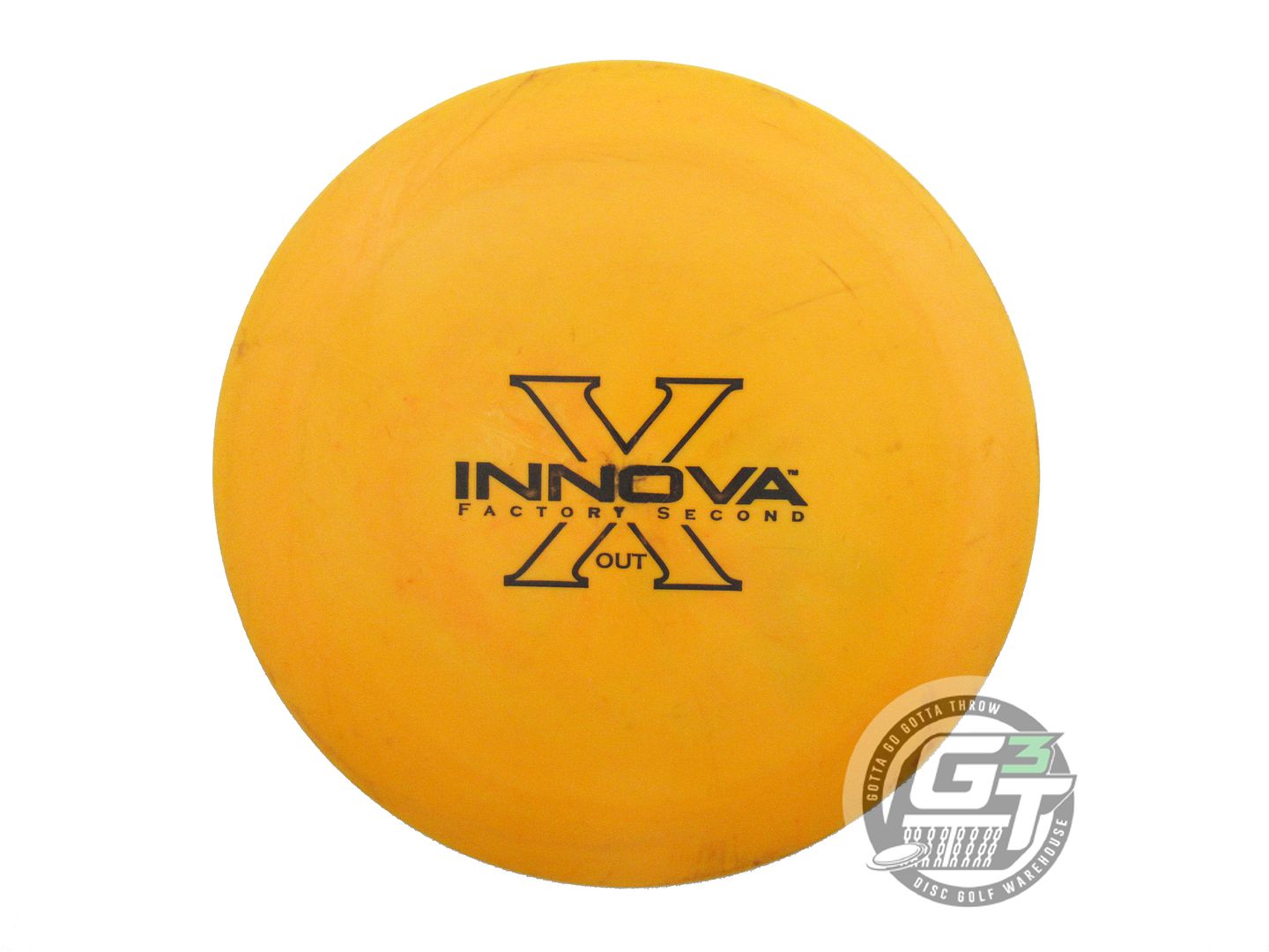 USED Innova X-OUT Star Katana 175g Orange Distance Driver Golf Disc
