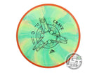 USED Axiom Discs Cosmic Neutron Crave 168g Green-Lime Orange Rim Driver Disc