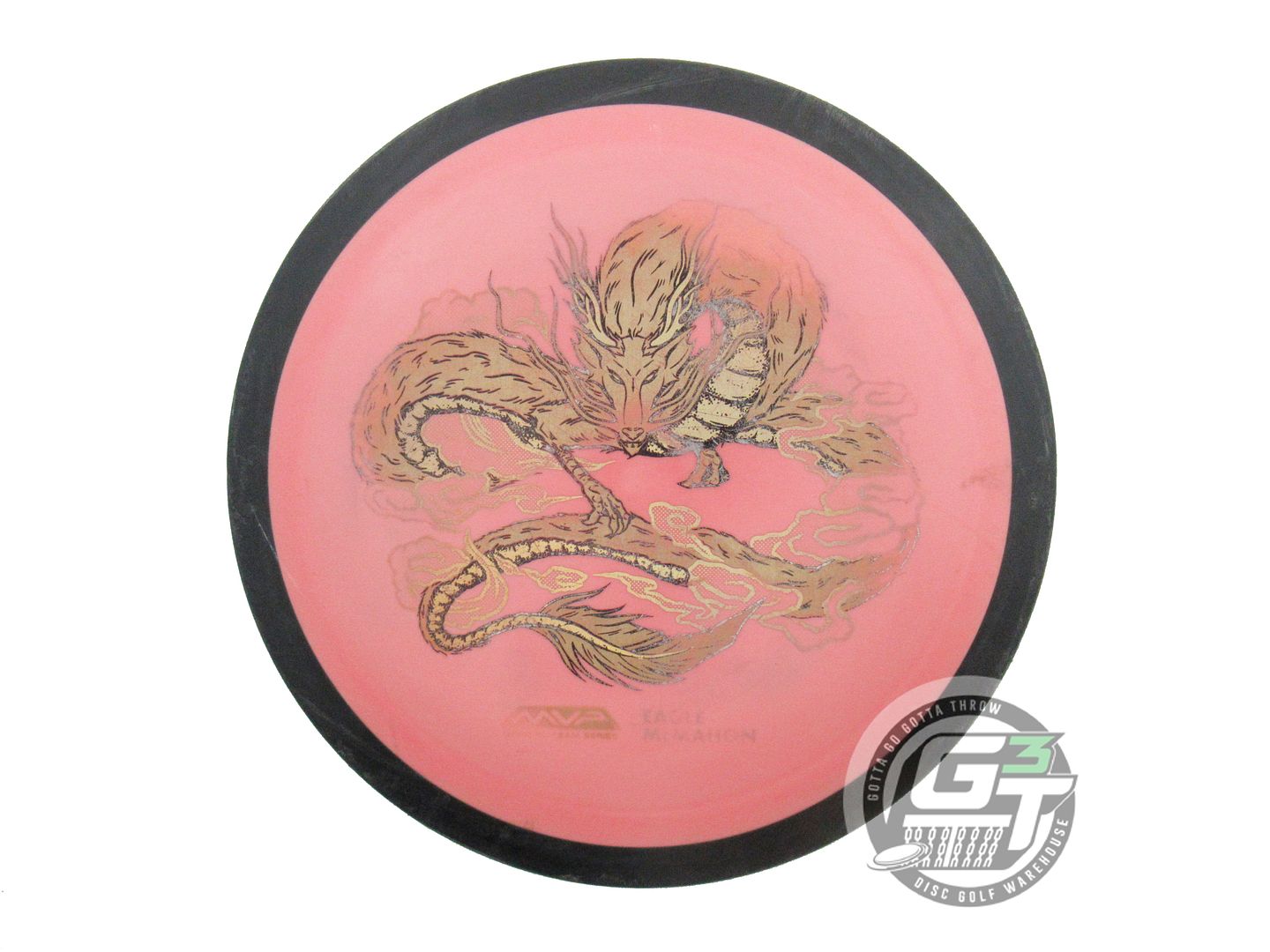 USED MVP Disc Sports [McMAHON] Dragon Fission Dimension 168g Pink Driver Disc