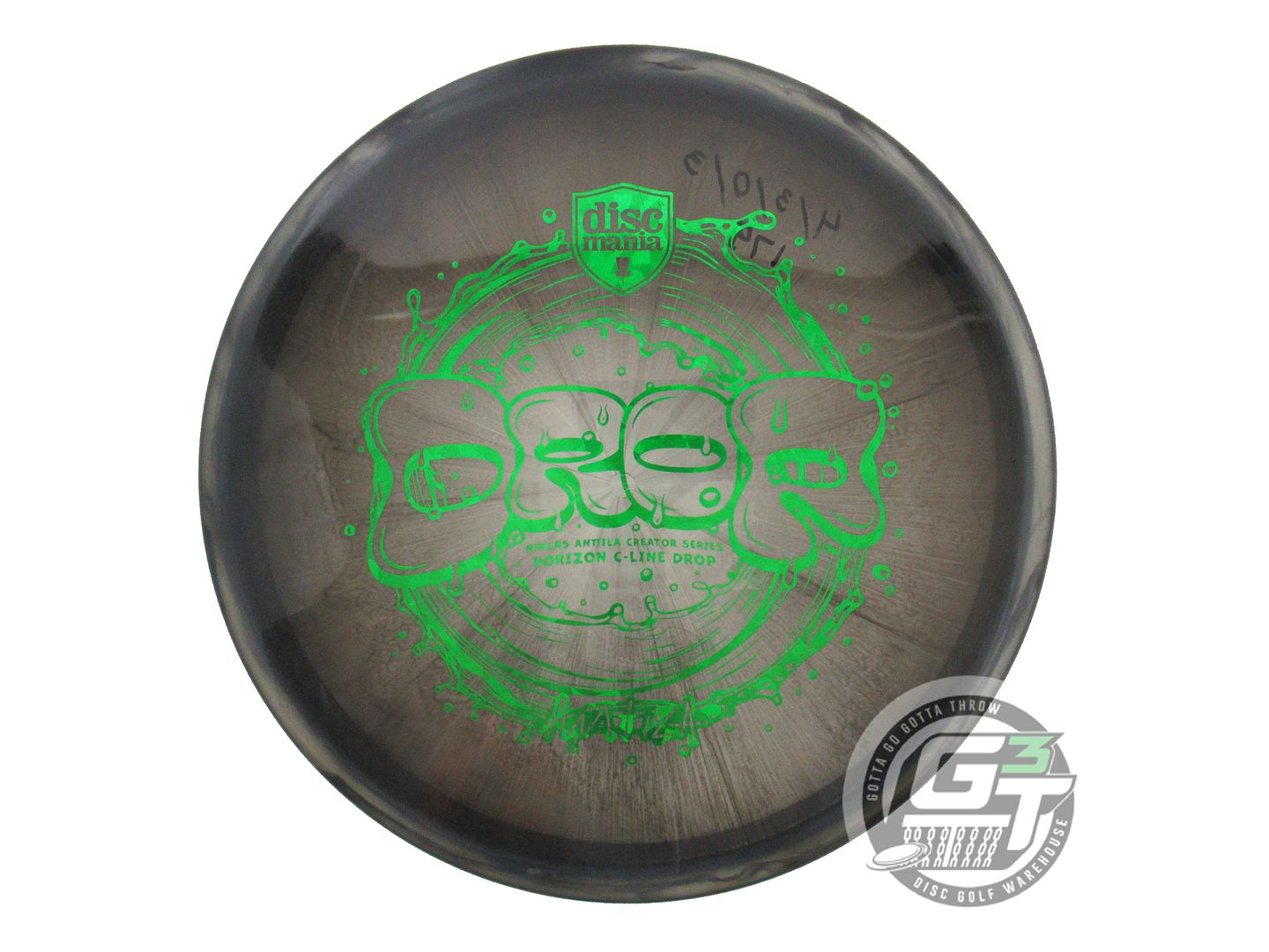 USED DiscMania [ANTTILA] Swirl S-Line Drop 174g Gray Green Shatter Putter Disc