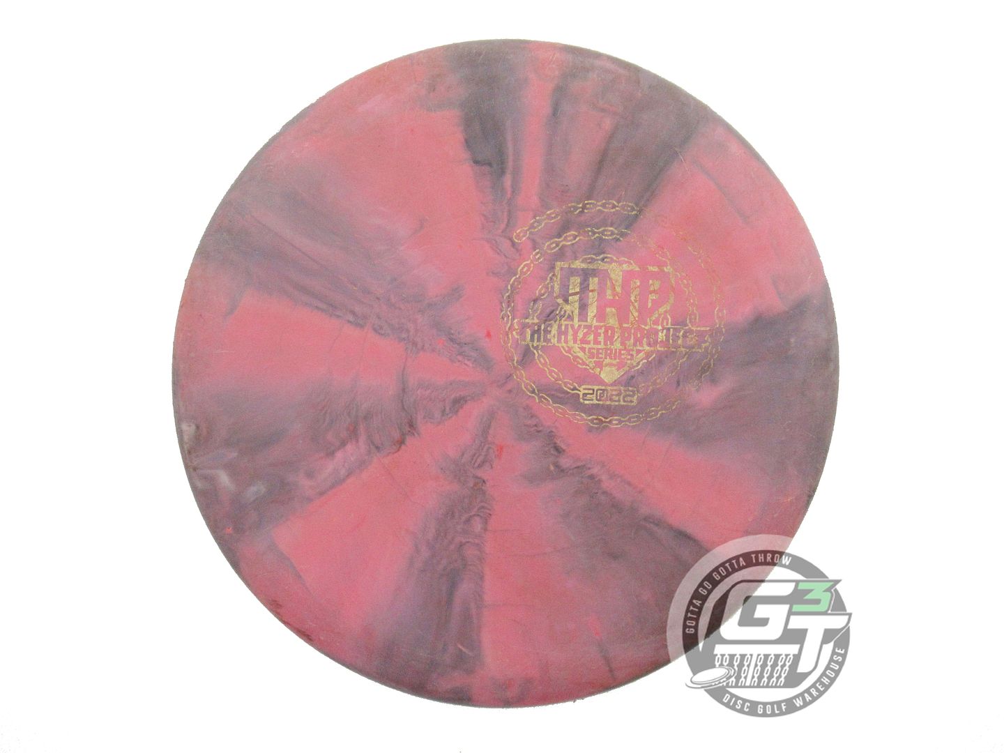USED Discraft [PIERCE] Jawbreaker Fierce 172g Gray-Pink Putter Golf Disc