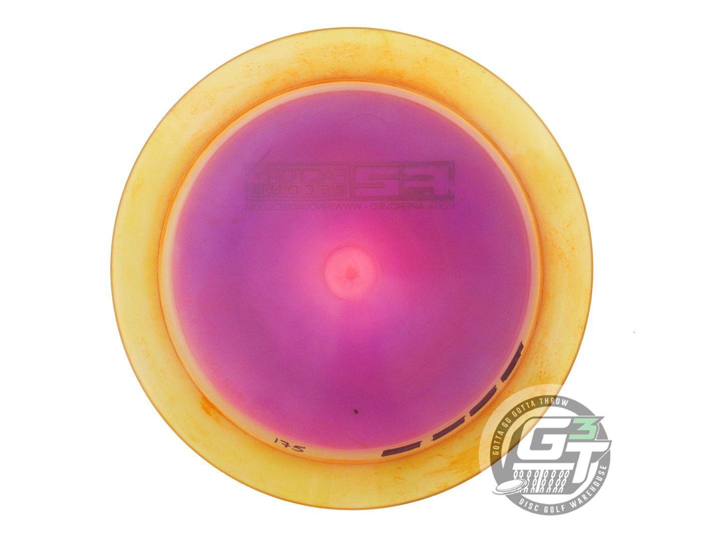 USED Innova X-OUT Champion Vulcan 175g Peach HOME DYED Distance Driver Golf Disc