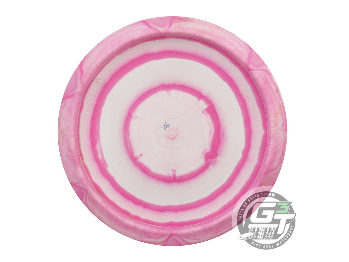 USED Clash Discs Steady Ring Cookie 174g Pink-White Fairway Driver Golf Disc