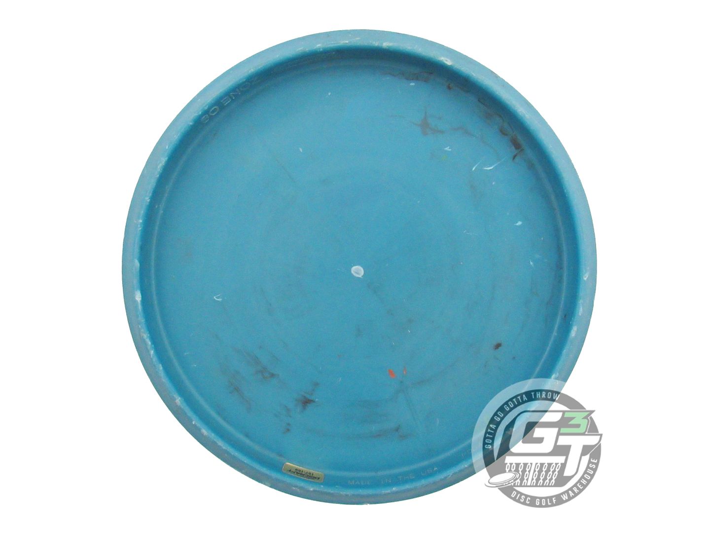 USED Discraft Jawbreaker Zone OS 168g Blue Silver Weave Foil Putter Golf Disc