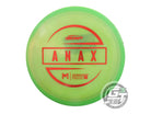 USED Discraft [McBETH] ESP Anax 174g Lime Red Weave Foil Driver Golf Disc