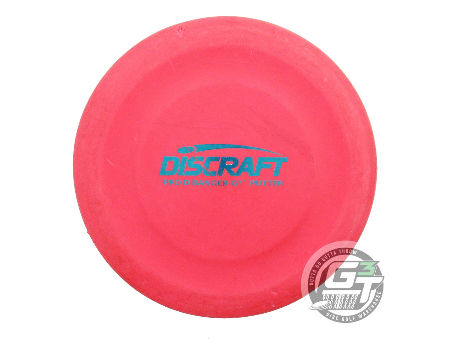 USED Discraft Pro D Banger GT 164g Red Blue Foil Putter Golf Disc