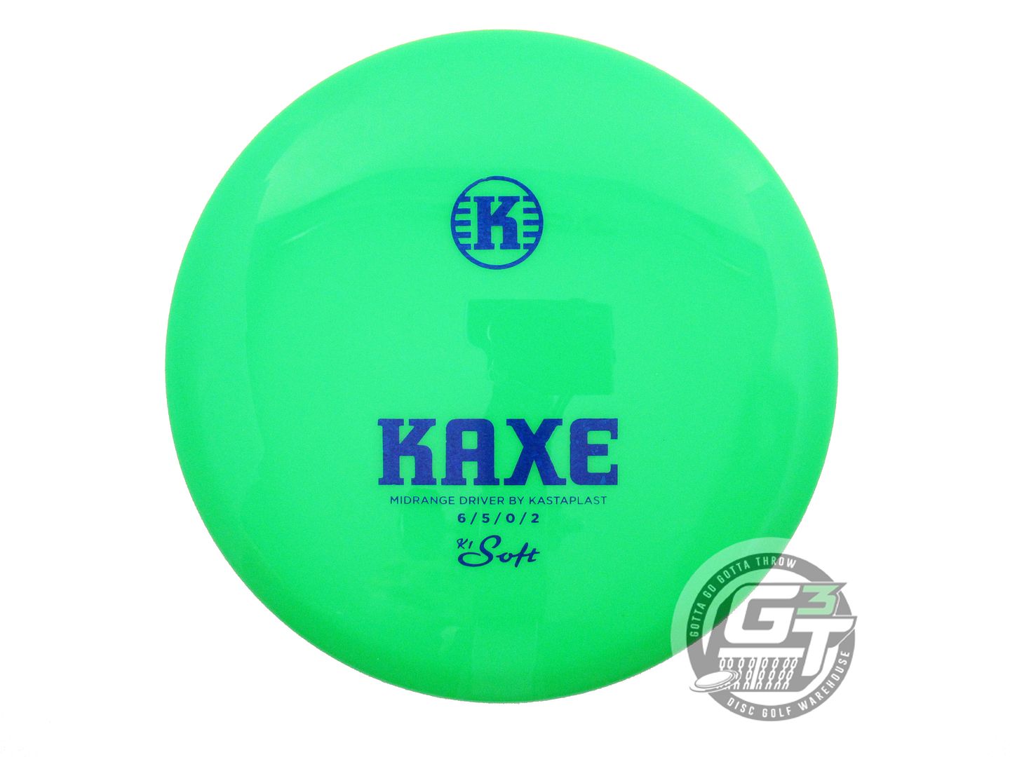 USED Kastaplast K1 Soft Kaxe [RETOOL] 173g Green Blue Shatter Foil Midrange Disc