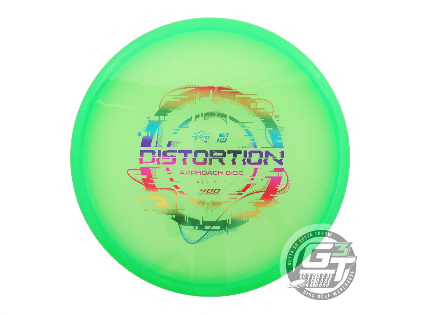 USED Prodigy Discs [JONES] 400 Distortion 176g Green Midrange Golf Disc