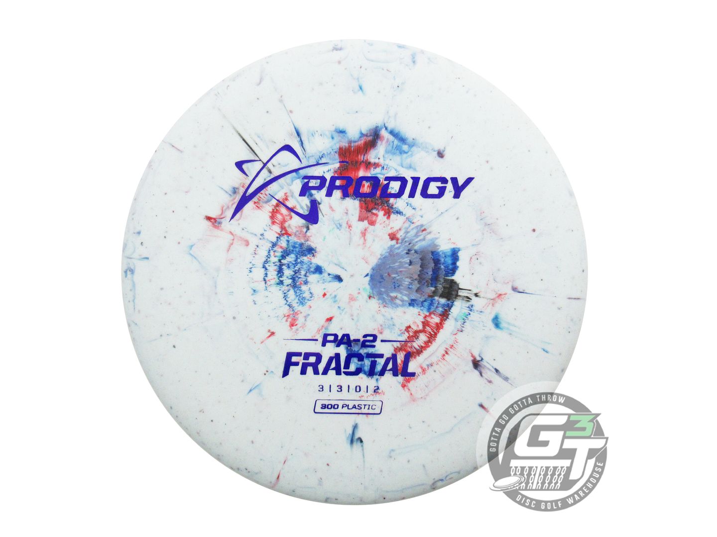 Prodigy 300 Fractal PA2 Putter Golf Disc (Individually Listed)