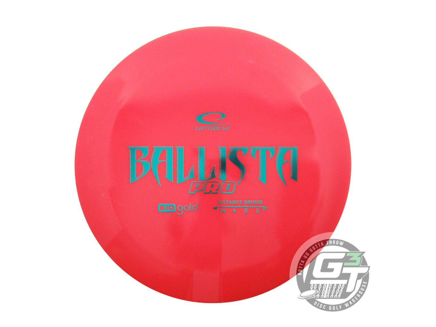 Latitude 64 BioGold Ballista Pro Distance Driver Golf Disc (Individually Listed)