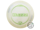 USED Discraft Z Buzzz 180g White Lime Laser Foil Midrange Golf Disc