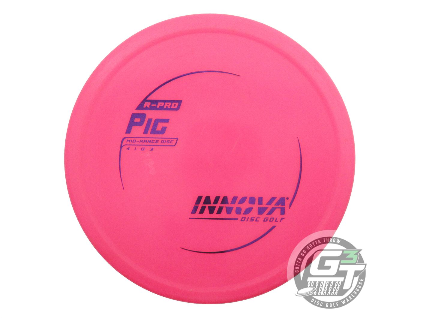 USED Innova R-Pro Pig 169g Pink Purple Foil Putter Golf Disc