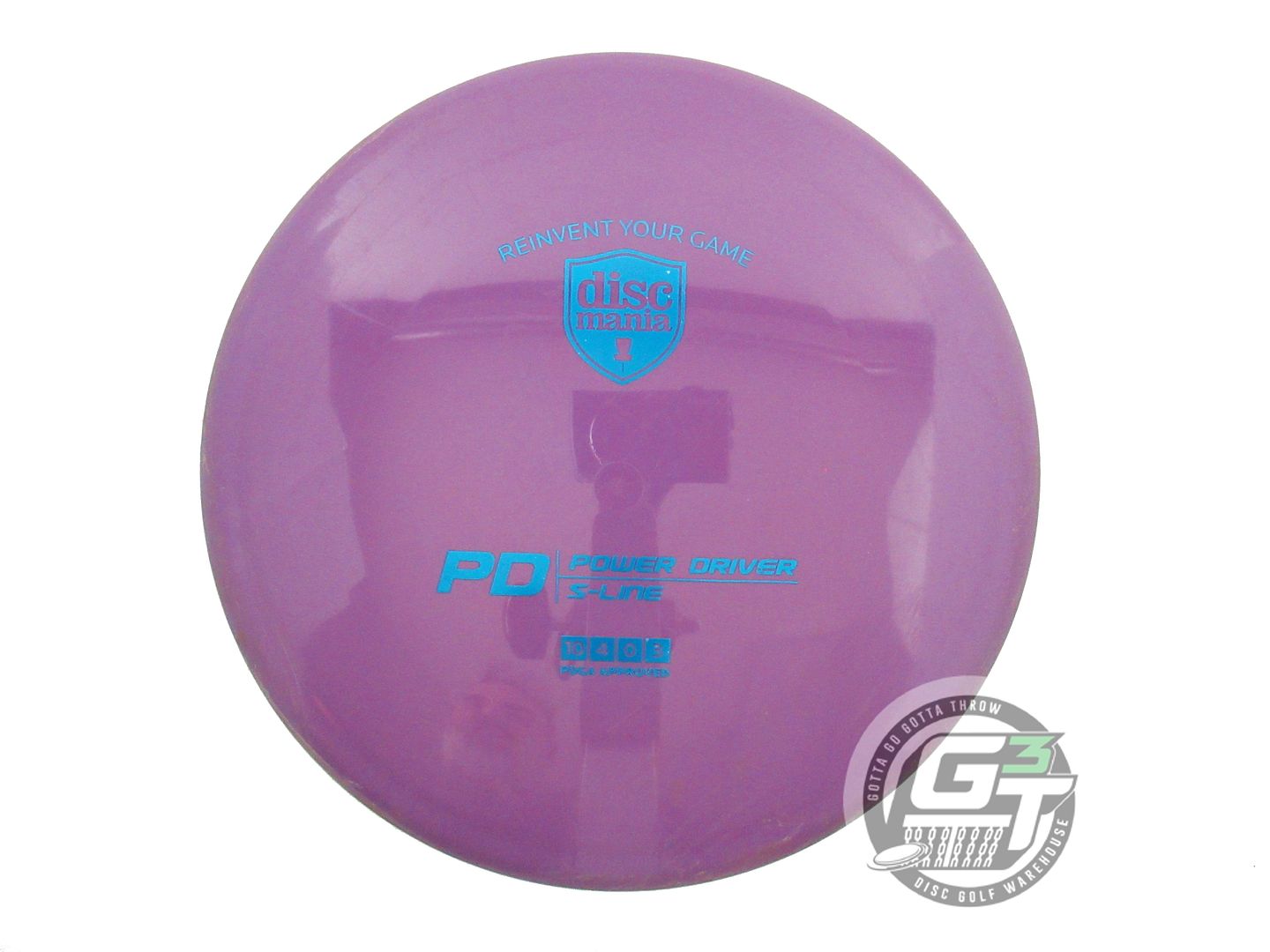 USED DiscMania S-Line PD 169g Purple Blue Foil Distance Driver Golf Disc