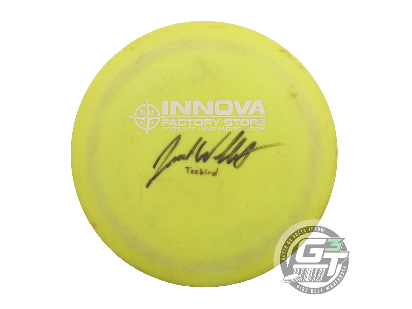 USED Innova X-OUT Pro Teebird 175g Yellow Fairway Driver Golf Disc