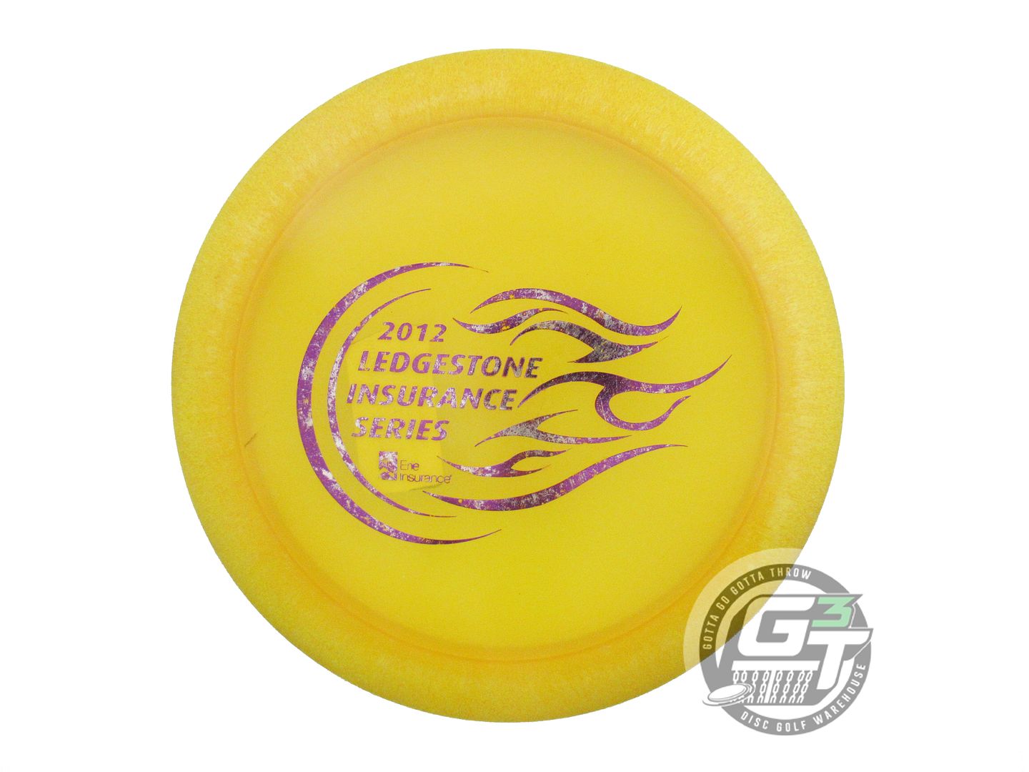 USED Innova Blizzard Teedevil 147g Yellow Purple Foil Distance Driver Golf Disc