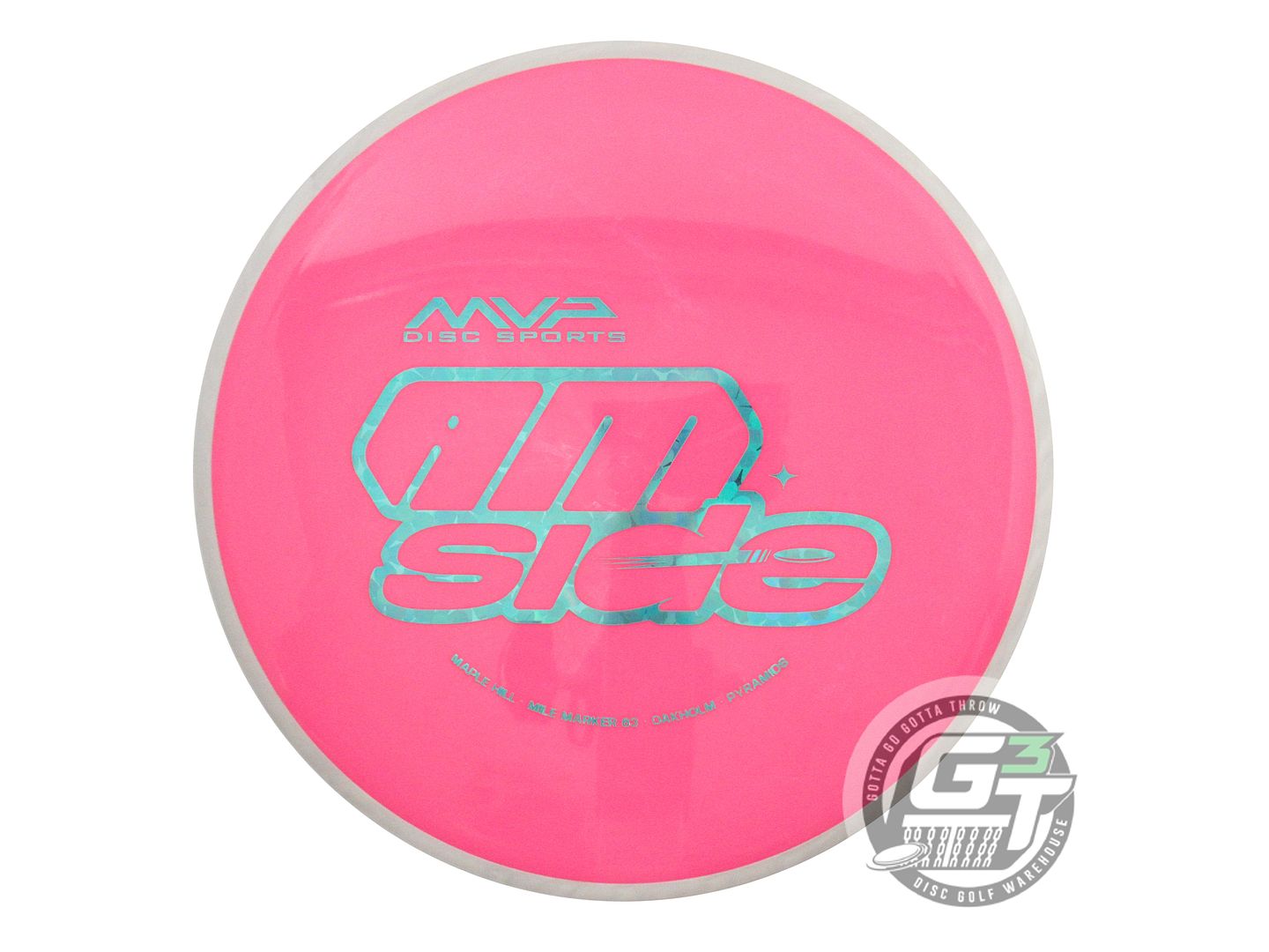 USED Axiom Discs Neutron Hex 178g Orange Pink Rim Midrange Golf Disc