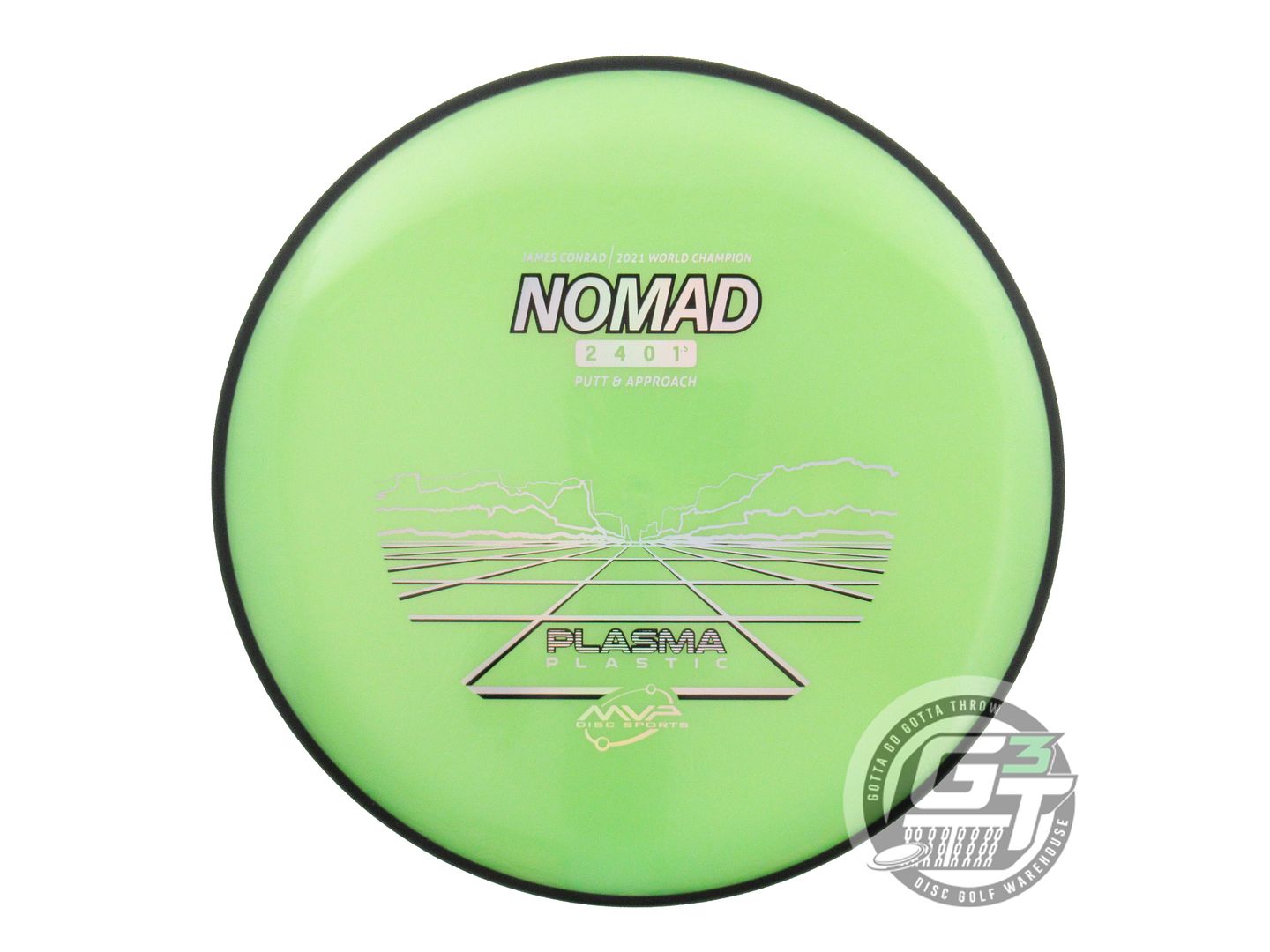 MVP Plasma Nomad [James Conrad 1X] Putter Golf Disc (Individually Listed)