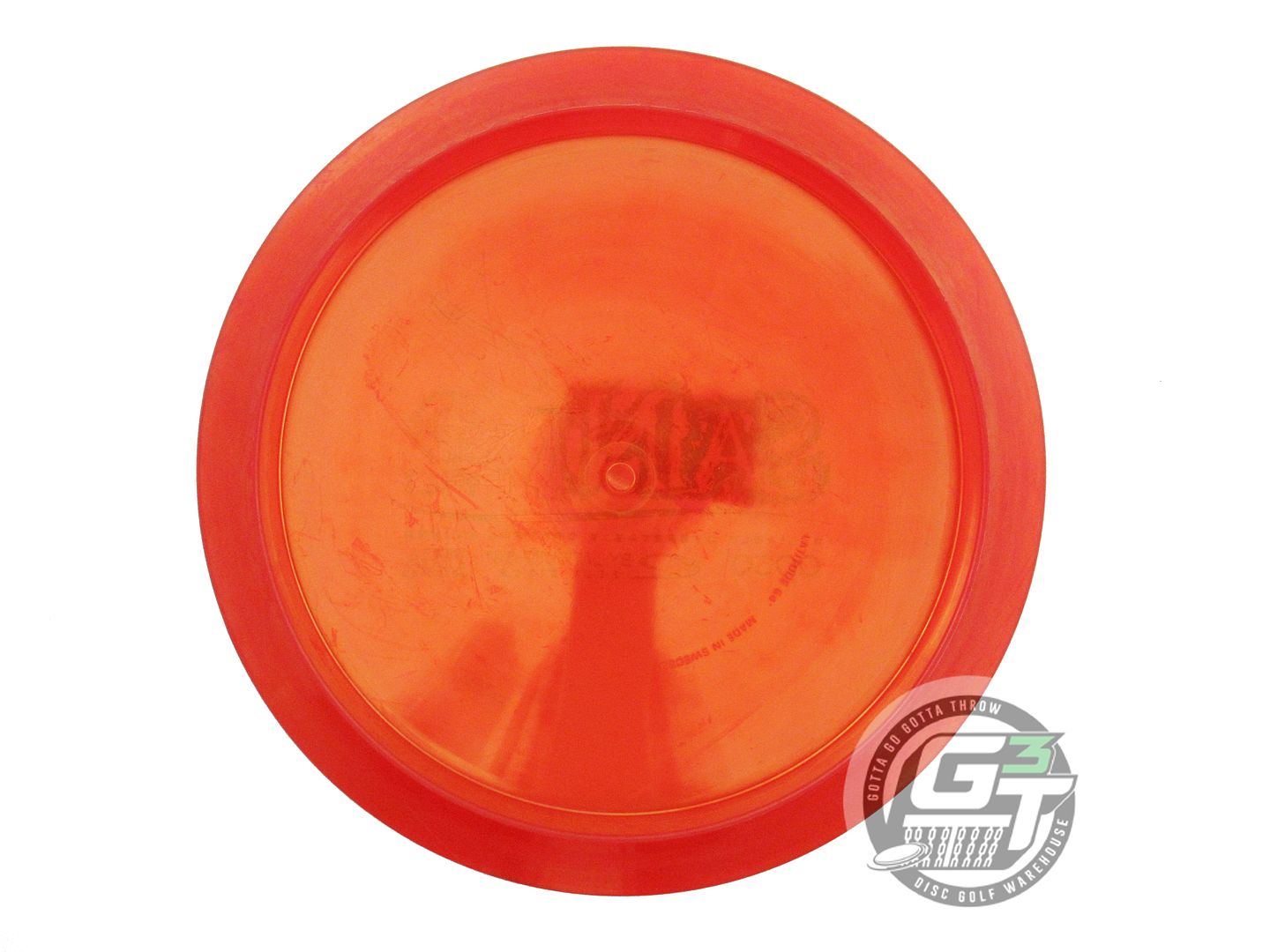 USED Latitude 64 Opto Saint Pro 172g Red Gray Foil Fairway Driver Golf Disc