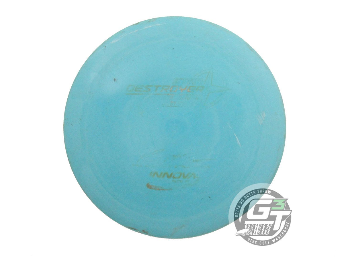 USED Innova [McBETH] Star Destroyer 171g Teal Wiped Stamp Distance Driver Disc