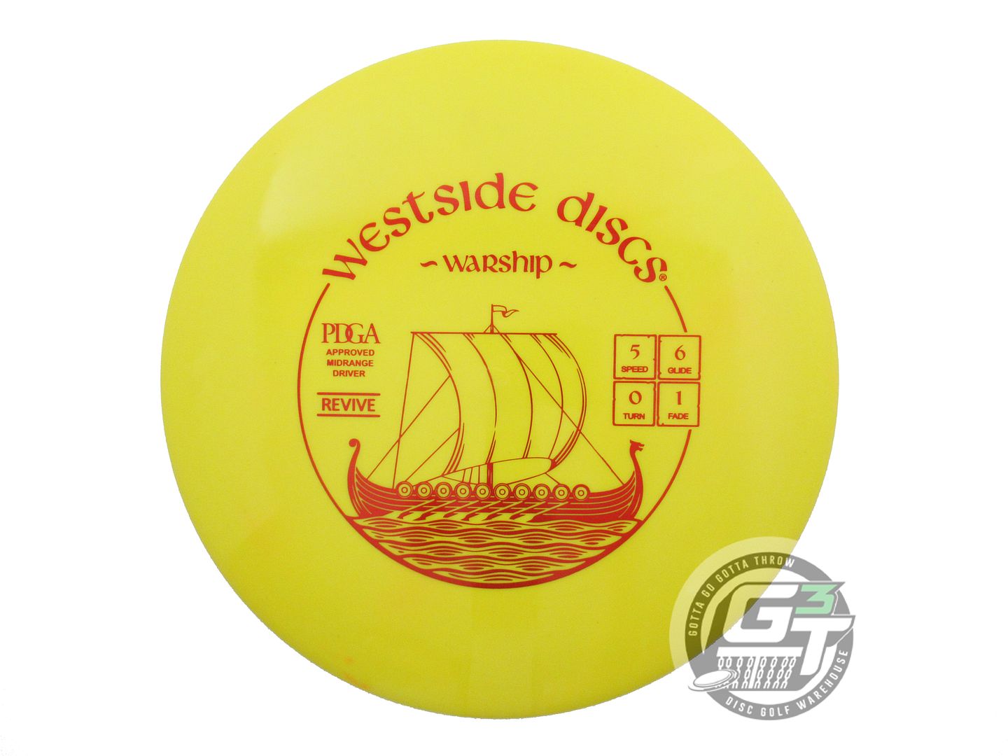 Westside Revive Warship Midrange Golf Disc (Individually Listed)