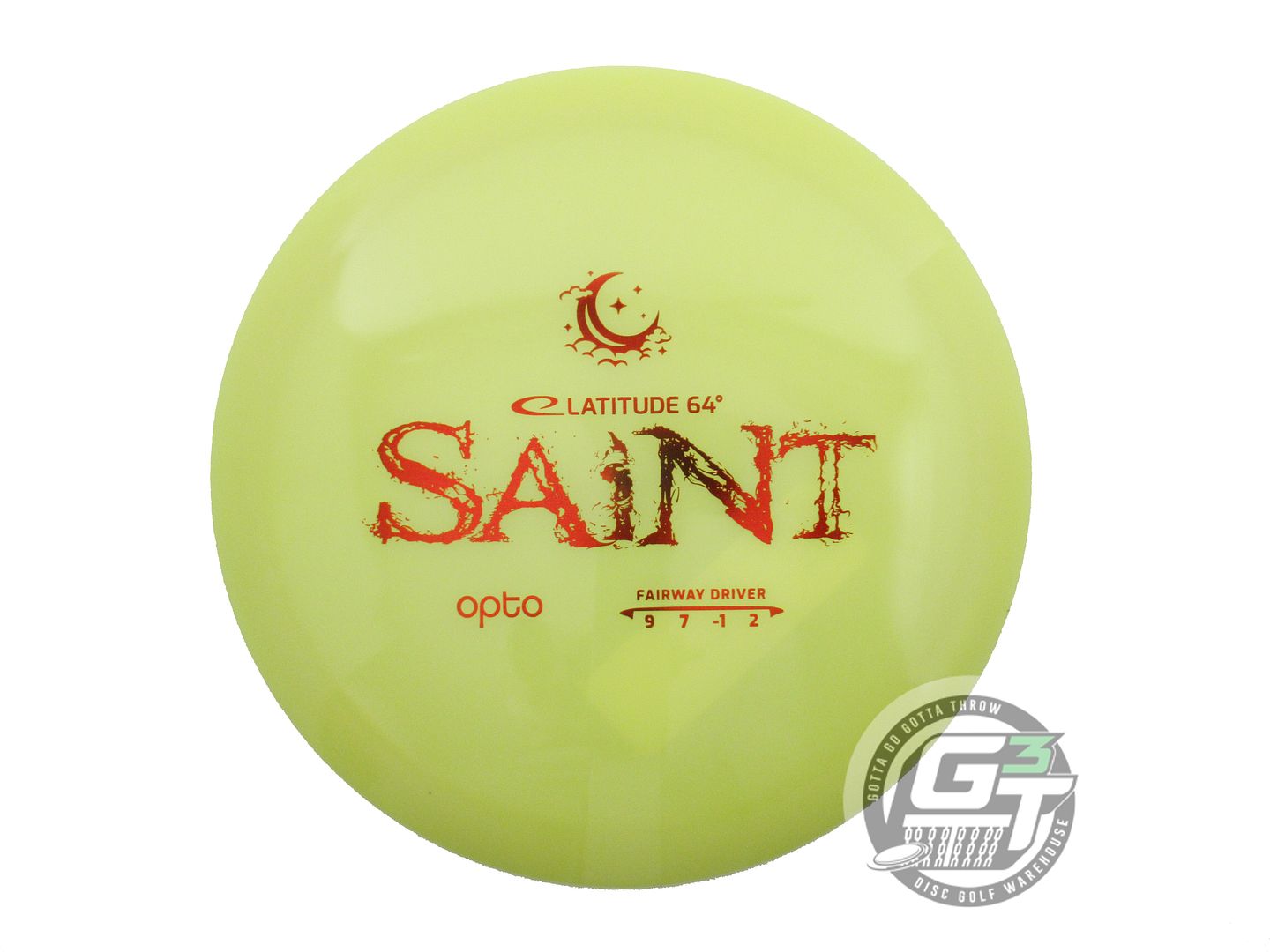 Latitude 64 Moonshine Glow Opto Saint Fairway Driver Golf Disc (Individually Listed)