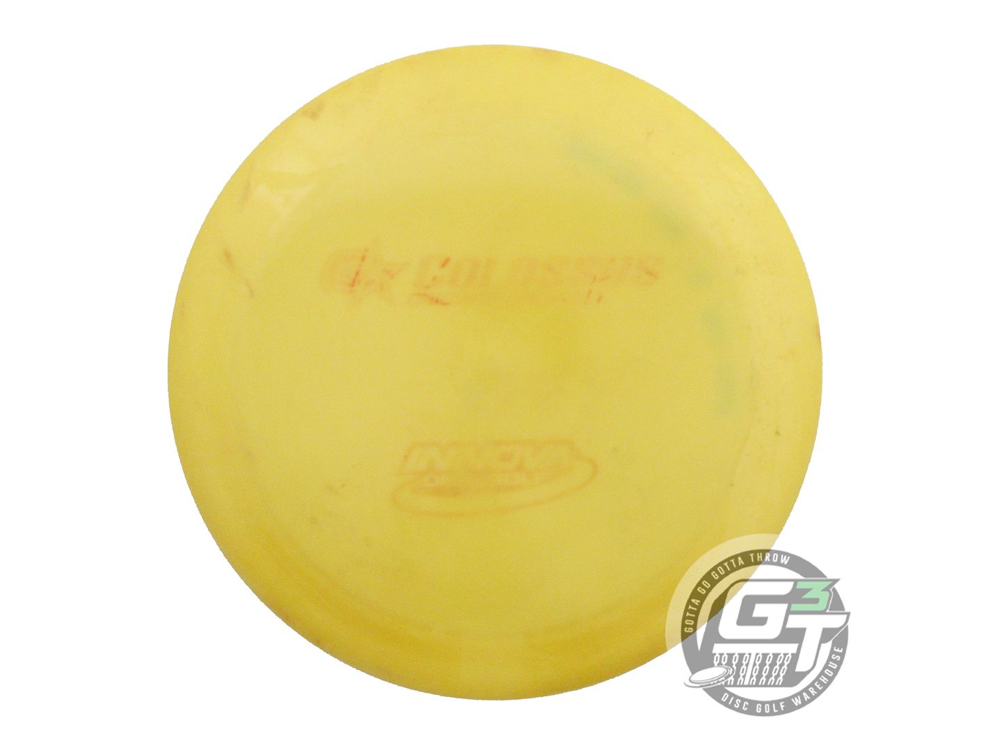 USED Innova GStar Colossus 171g Yellow Wiped Stamp Distance Driver Golf Disc
