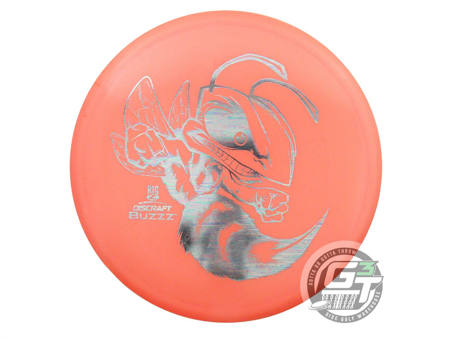 USED Discraft Big Z Buzzz 181g Orange Oil Slick Foil Midrange Golf Disc
