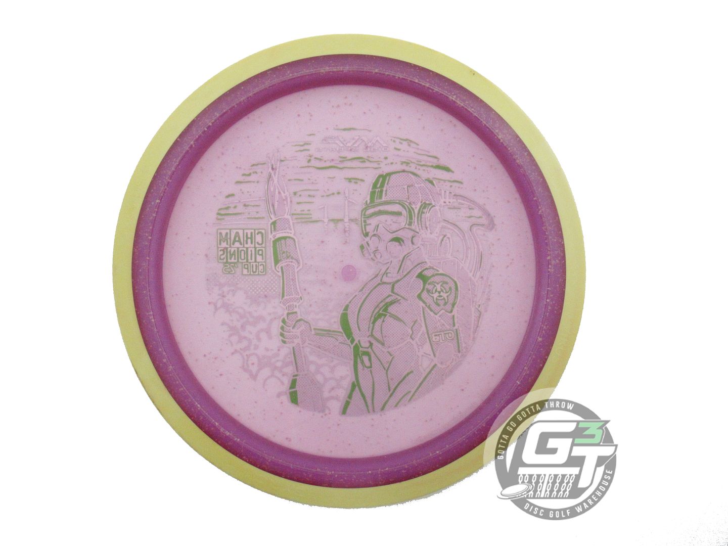USED Axiom Discs [CHAMPIONS] Particle Glow Proton Virus 173g Purple Driver Disc