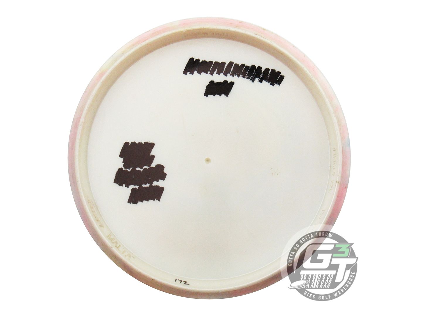 USED Discraft Big Z Malta 172g White HOME DYED Midrange Golf Disc