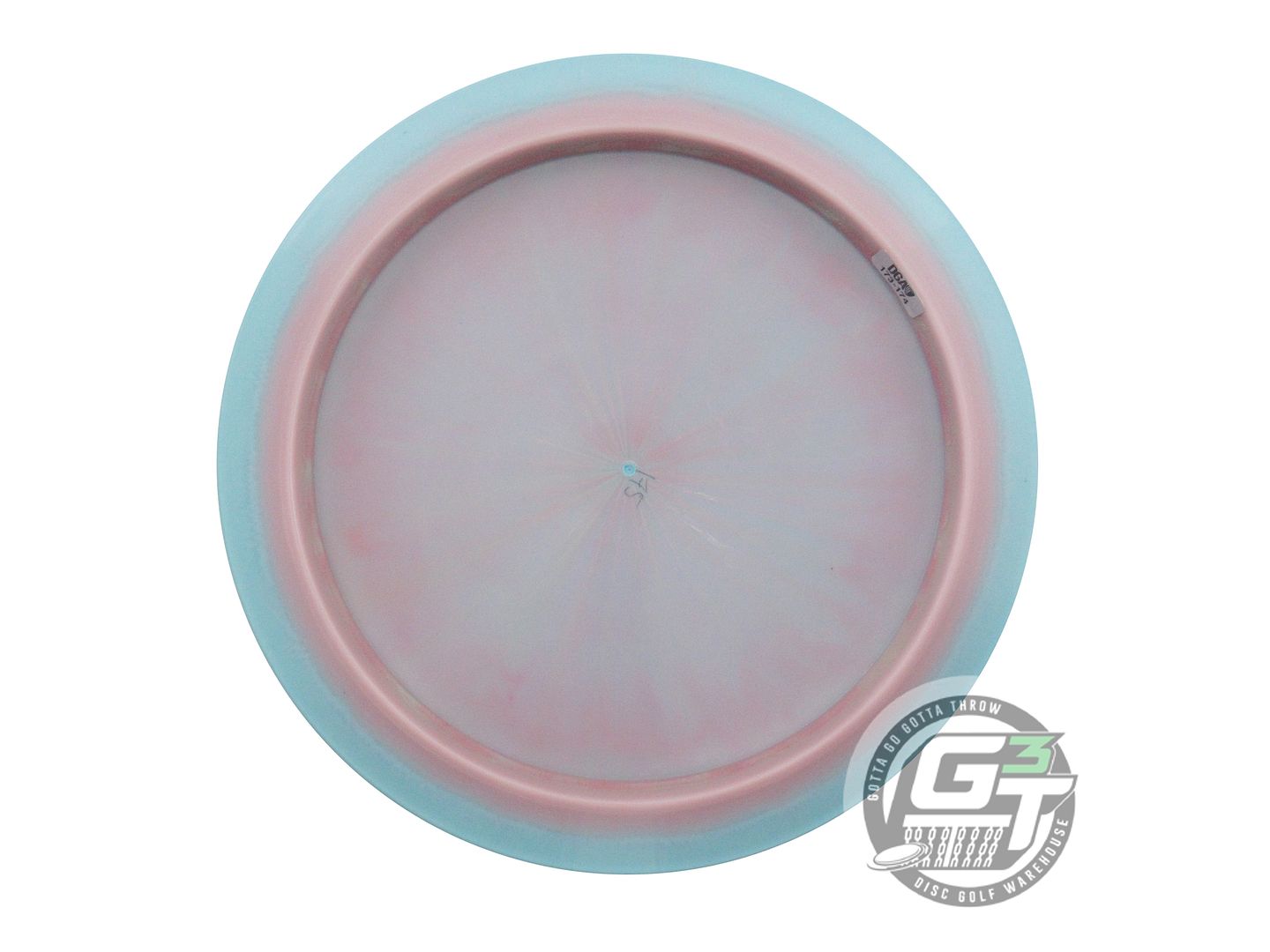 USED DGA [MARWEDE] ProLine Hurricane 175g Teal-Pink Distance Driver Golf Disc