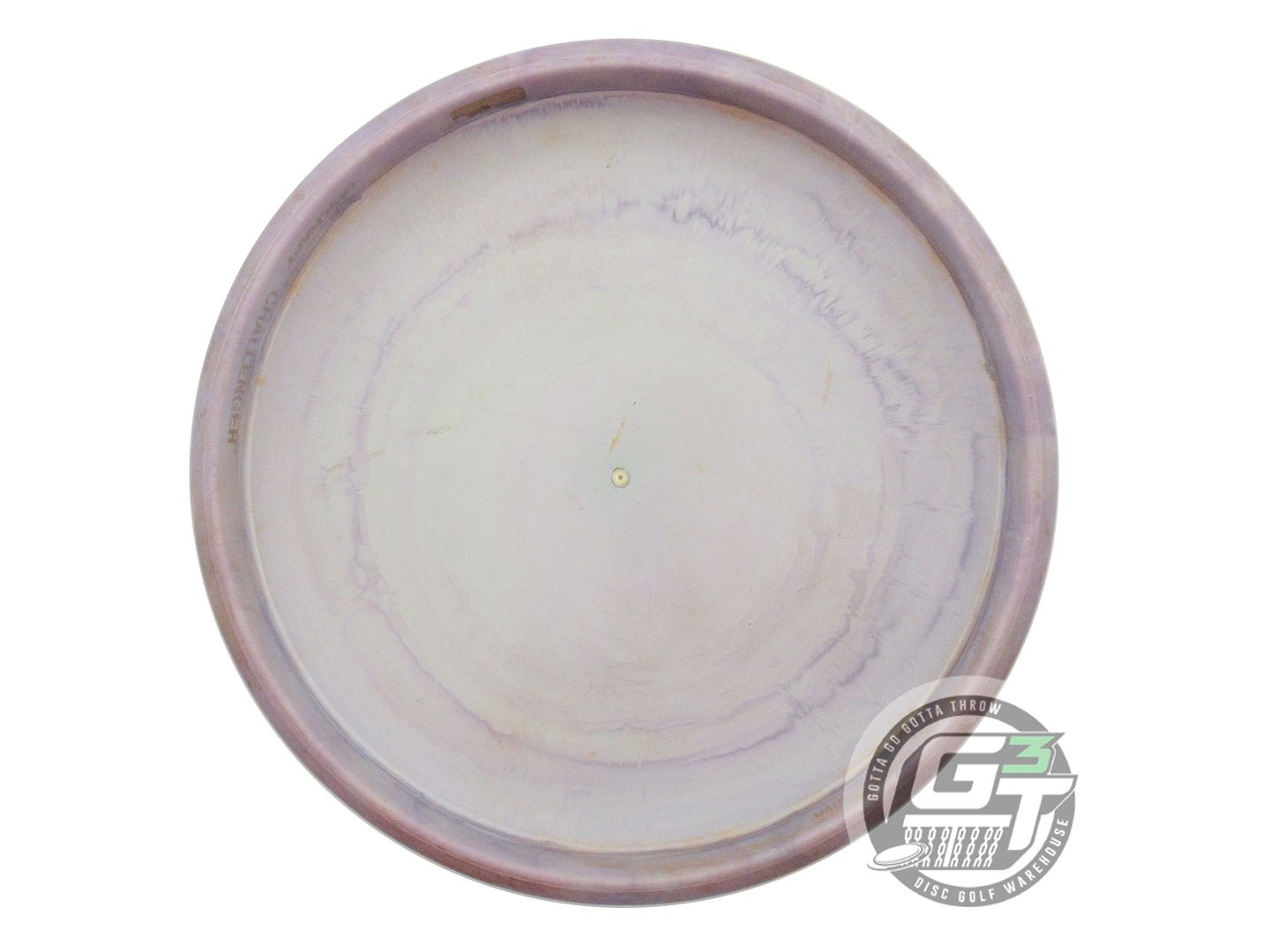 USED Discraft ESP Challenger 168g Lilac-Tan Black Stamp Putter Golf Disc