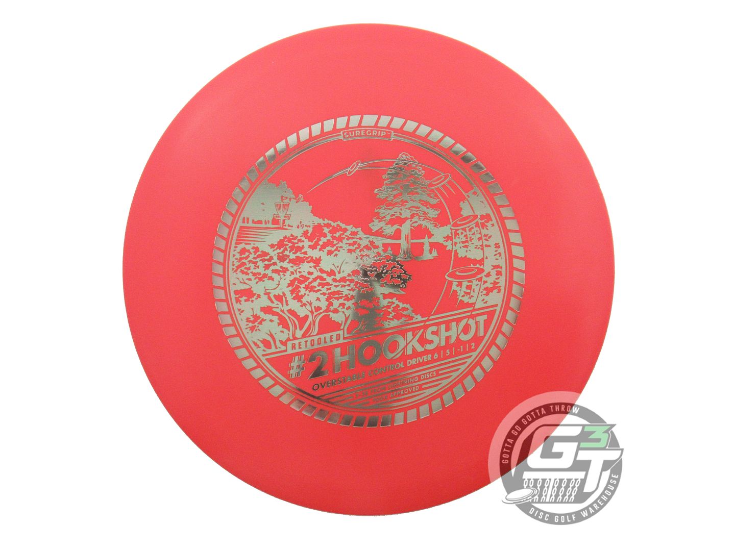 Lightning Sure Grip #2 Hookshot Fairway Driver Golf Disc (Individually Listed)