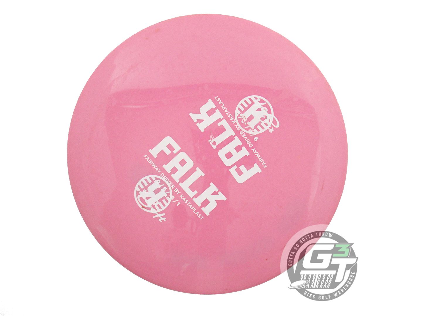 USED Kastaplast X-OUT K1 Falk 170g Pink Fairway Driver Golf Disc
