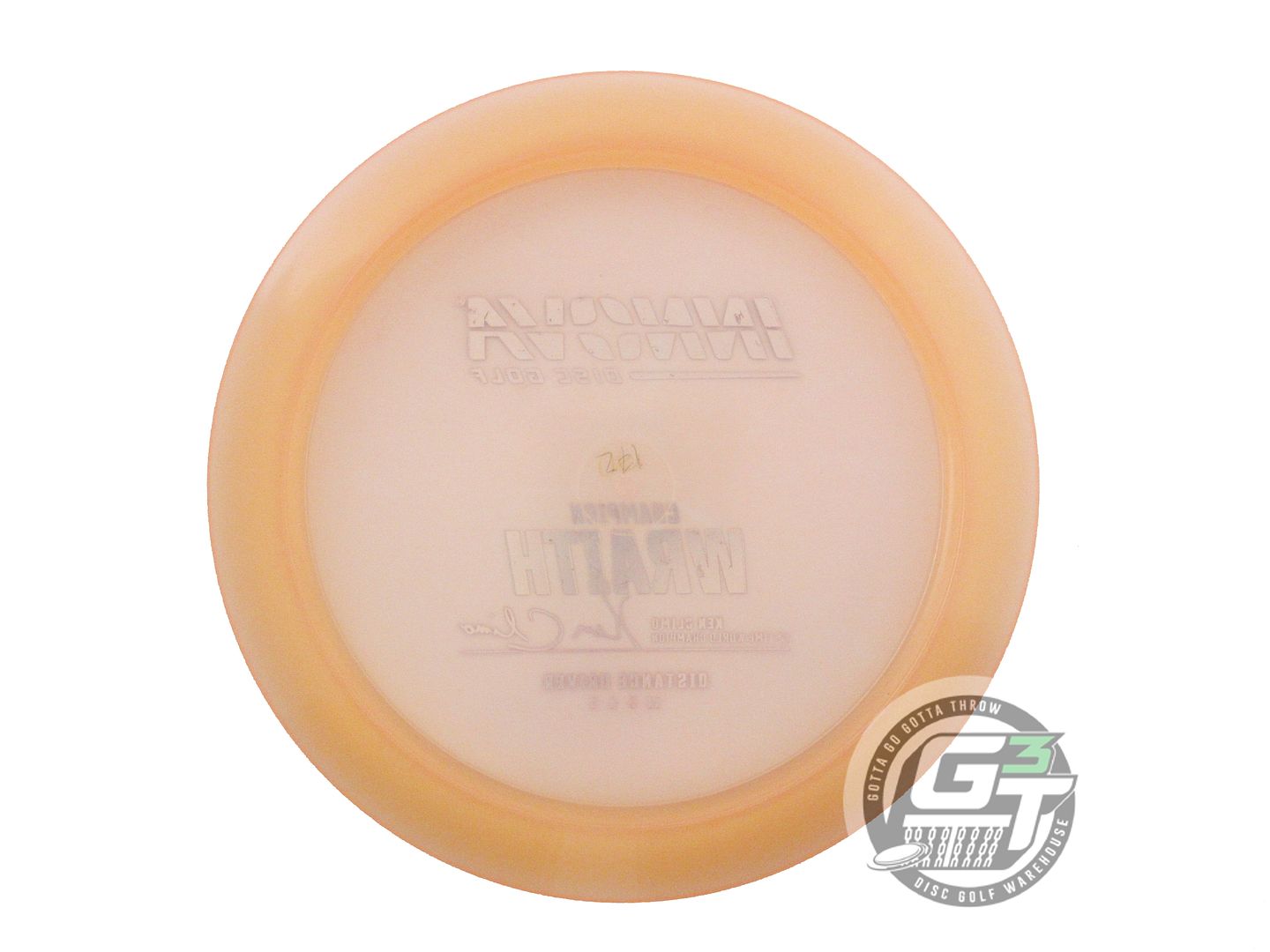 USED Innova Champion Wraith 172g Peach Purple Foil Distance Driver Golf Disc