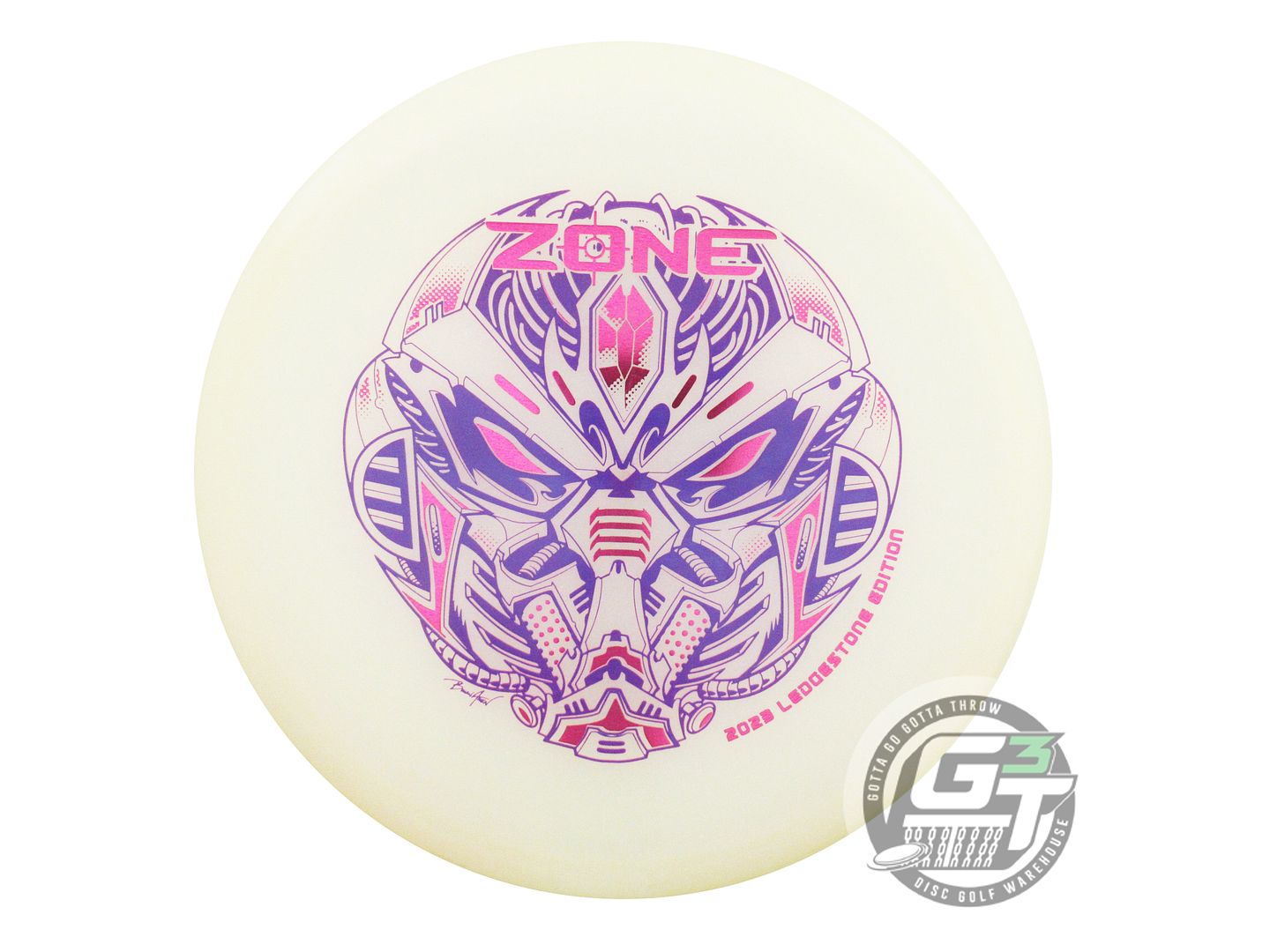 NOS Discraft [LEDGESTONE] ColorShift Z Zone 175g White Putter Golf Disc