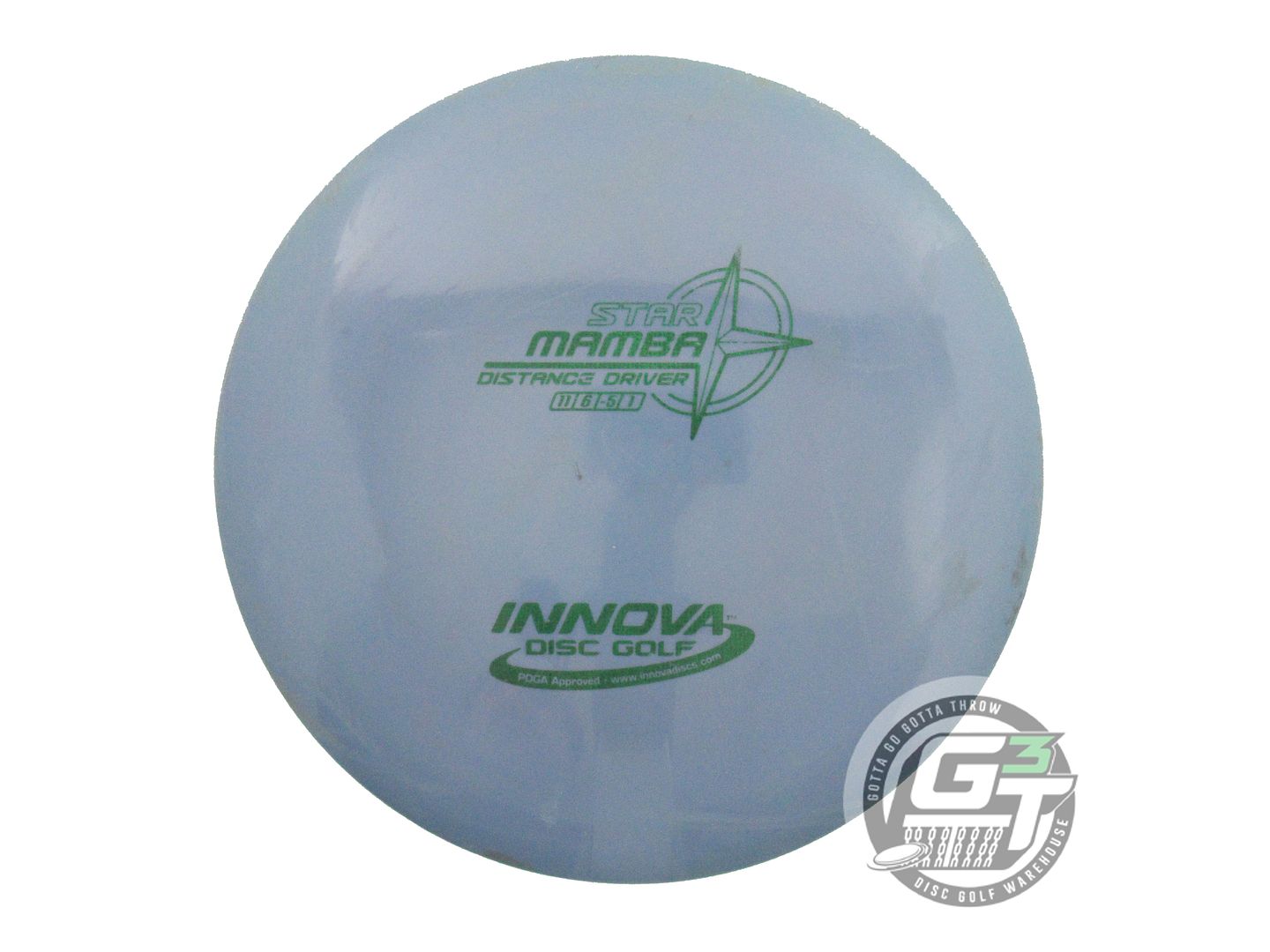 USED Innova Star Mamba 172g Blue Green Matrix Foil Distance Driver Golf Disc