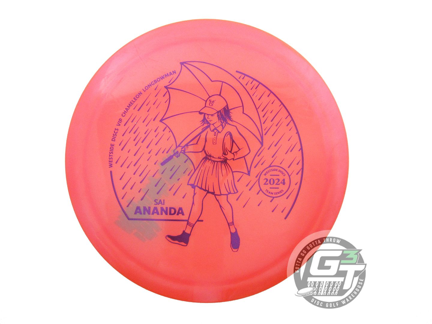 USED Westside Discs [ANADA] Chameleon VIP Longbowman 174g Orange Driver Disc