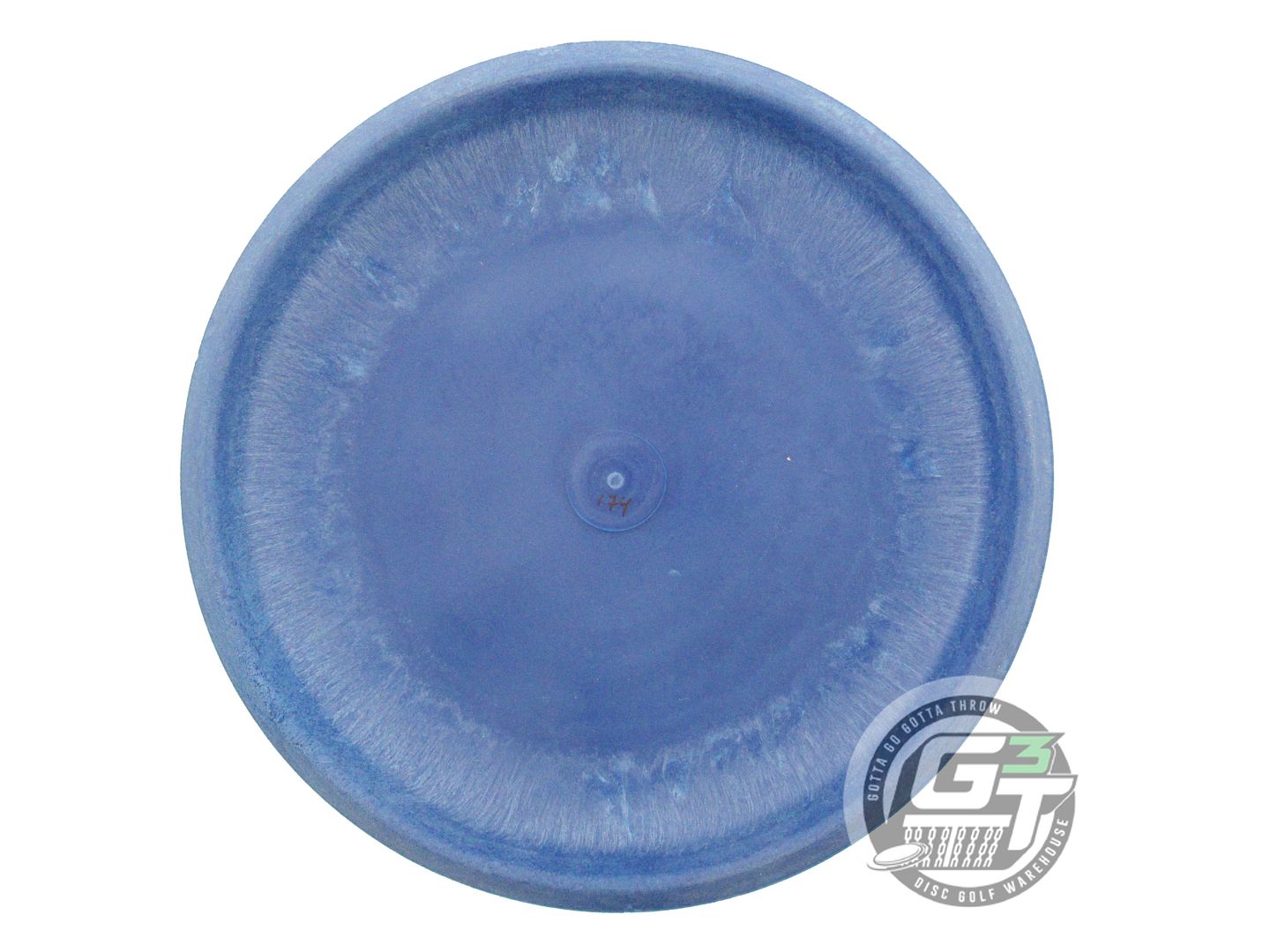 USED DGA Signature Line Blowfly 1 174g Blue Black Stamp Putter Golf Disc