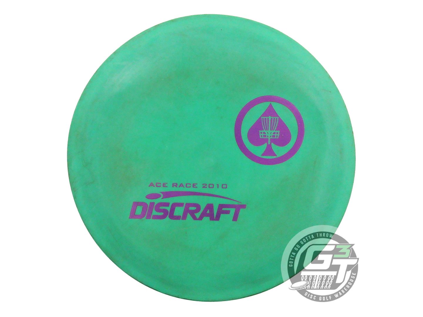 USED Discraft [ACE RACE] ESP Hornet 172g Green Purple Foil Midrange Golf Disc