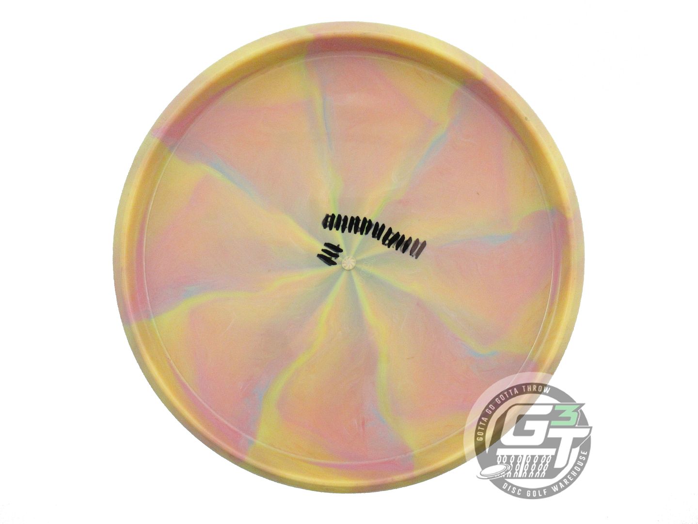 USED Streamline Discs Cosmic Neutron Pilot 168g Yellow-Pink Putter Golf Disc
