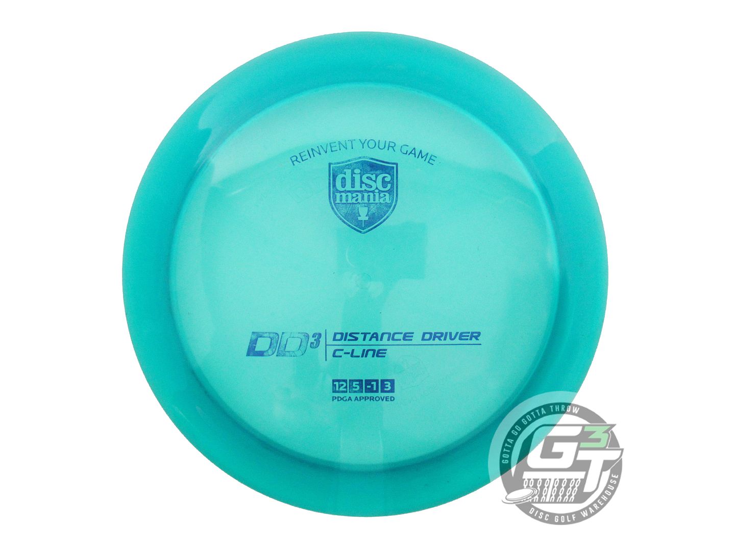 USED DiscMania C-Line DD3 173g Teal Blue Foil Distance Driver Golf Disc