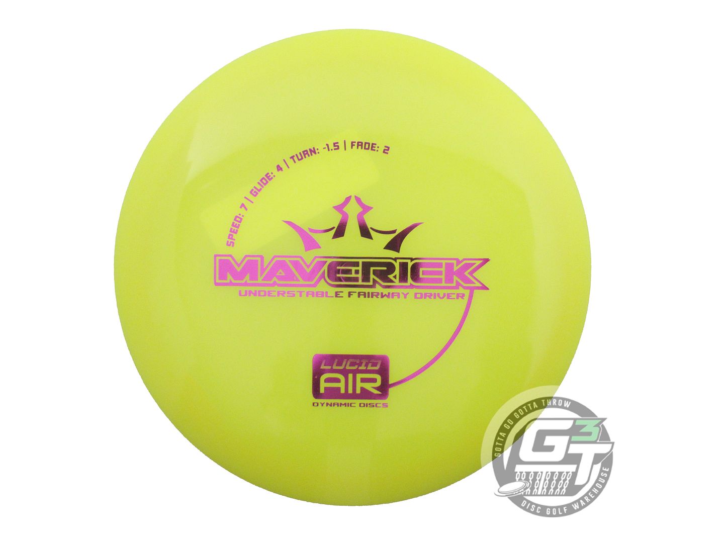 Dynamic Discs Lucid AIR Maverick Fairway Driver Golf Disc (Individually Listed)