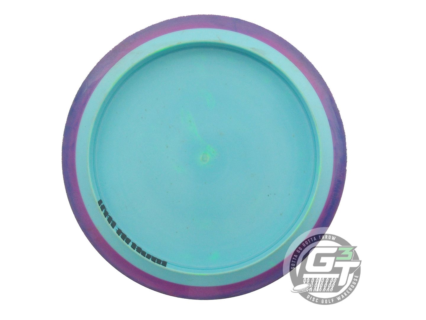 USED Axiom Discs Fission Time Lapse 158g Teal Purple Rim Driver Golf Disc