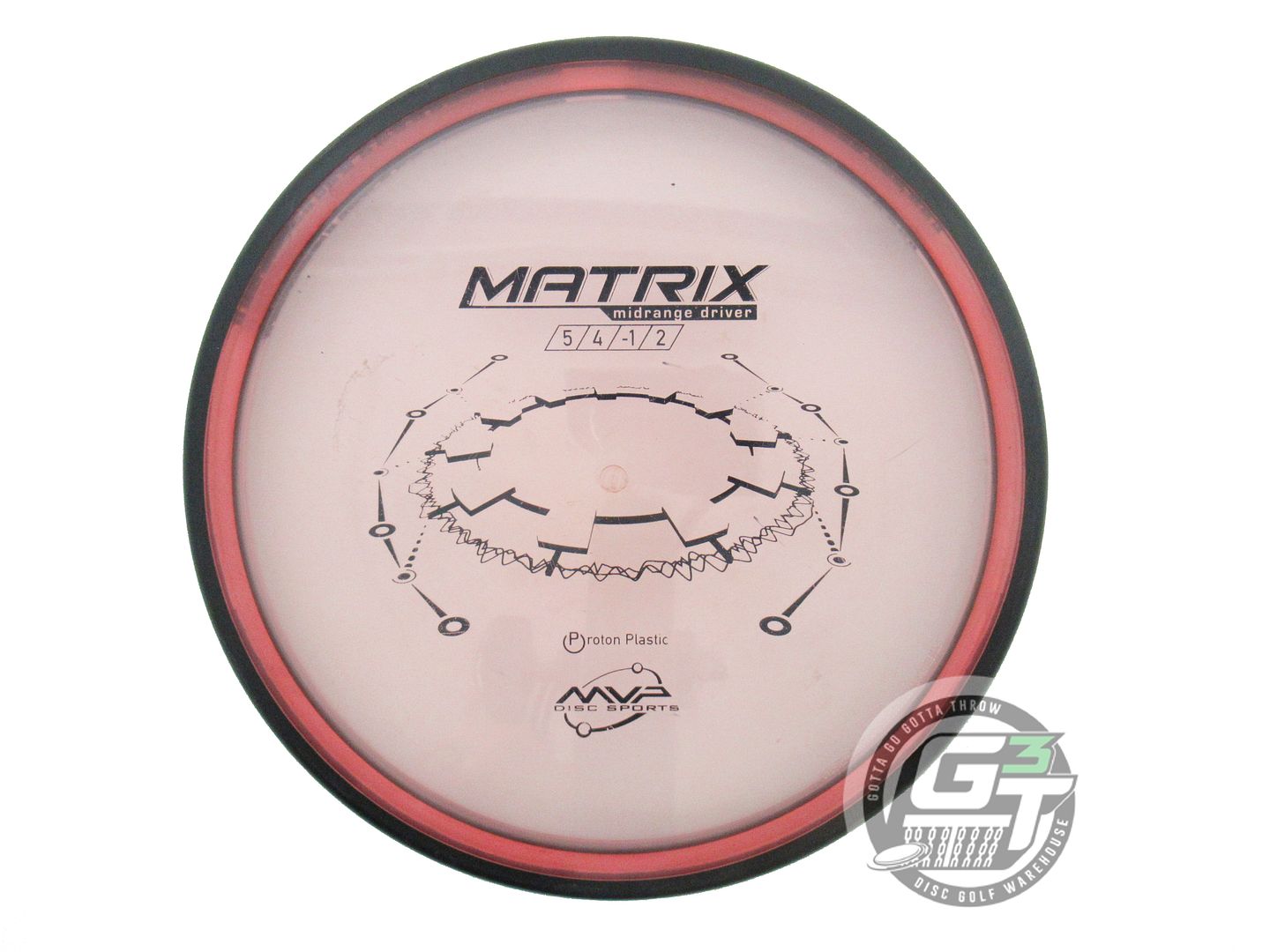 USED MVP Disc Sports Proton Matrix 177g Pink Midrange Golf Disc