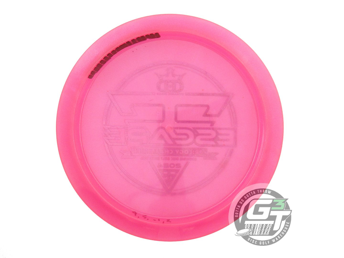 USED Dynamic Discs [TRILOGY] Glimmer Lucid Ice Escape 173g Pink Driver Golf Disc