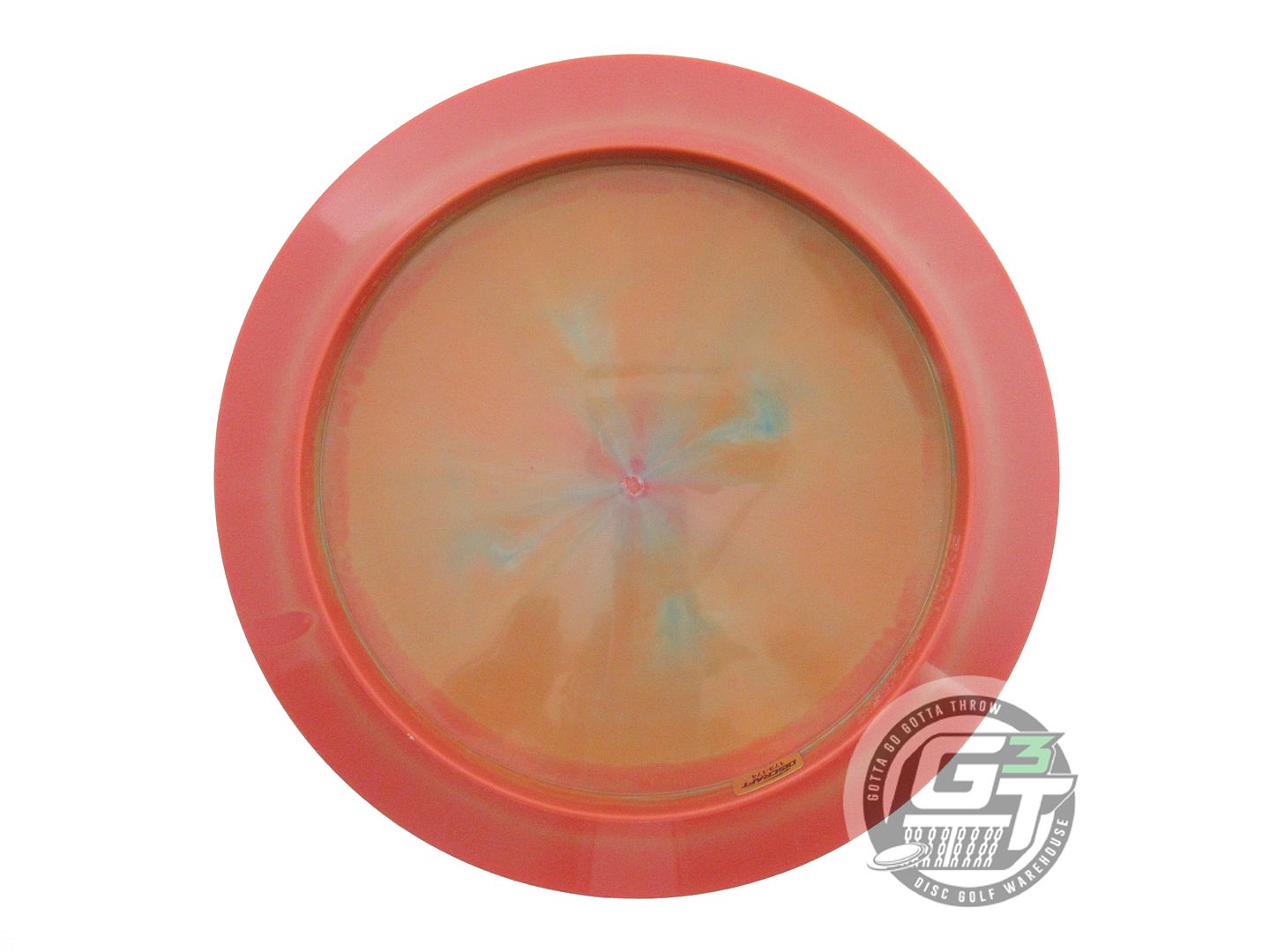 NOS Discraft [PIERCE] ESP Nuke 176g Red-Orange Sunset Foil Distance Driver Disc