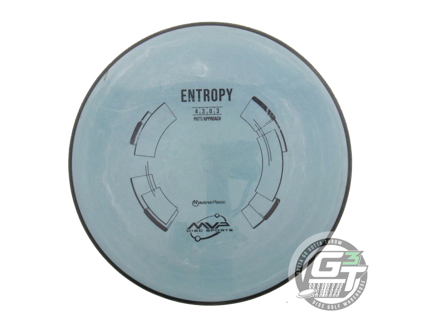 USED MVP Disc Sports Neutron Entropy 174g Slate Putter Golf Disc