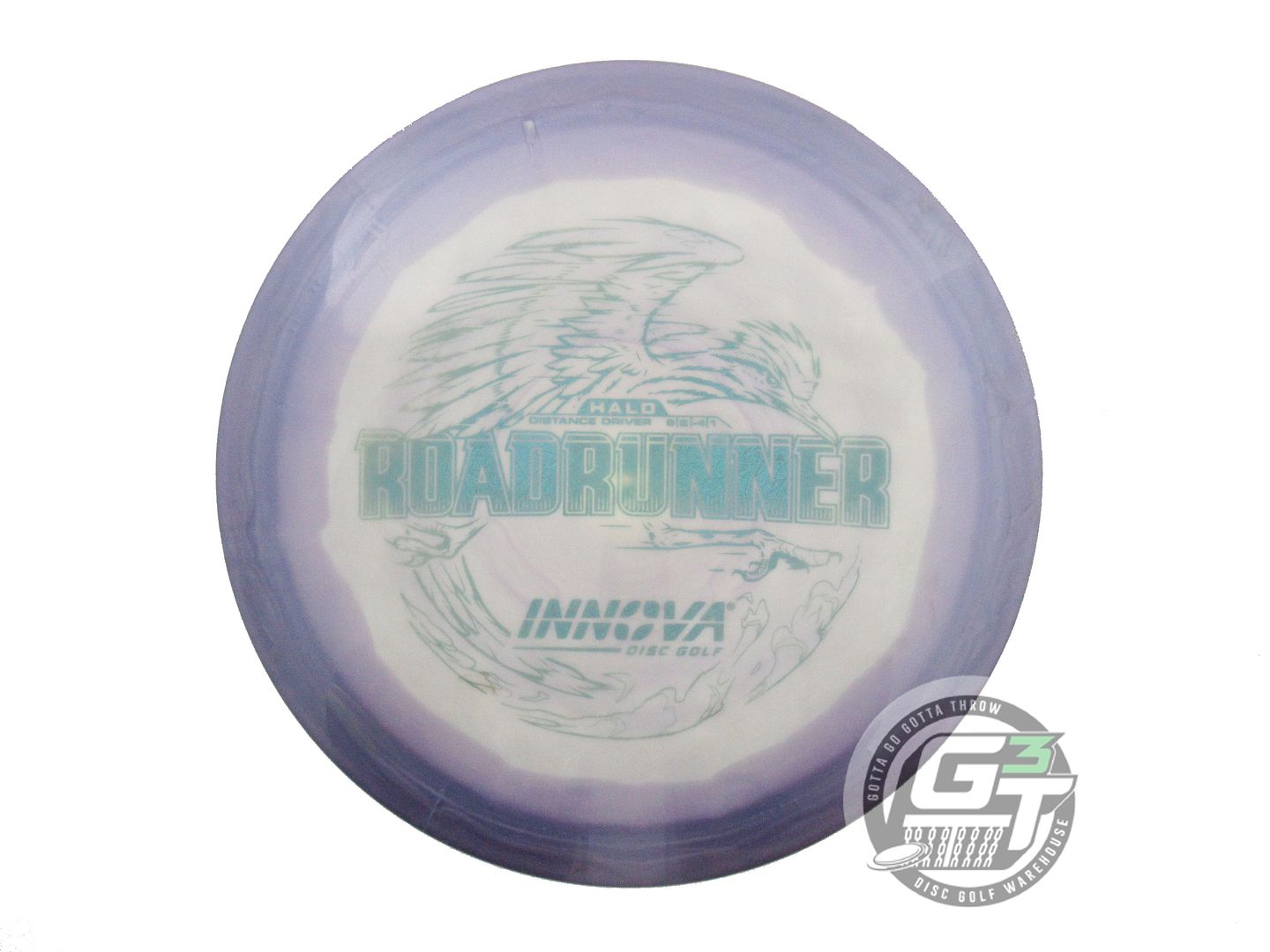 USED Innova Halo Star Roadrunner 172g Purple-White Distance Driver Golf Disc