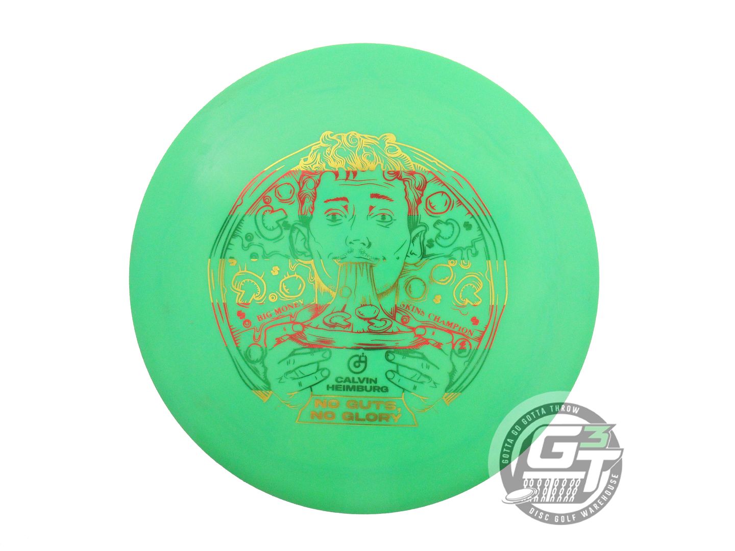 USED Innova [HEIMBURG] Star Destroyer 175g Green Rasta Foil Distance Driver Disc