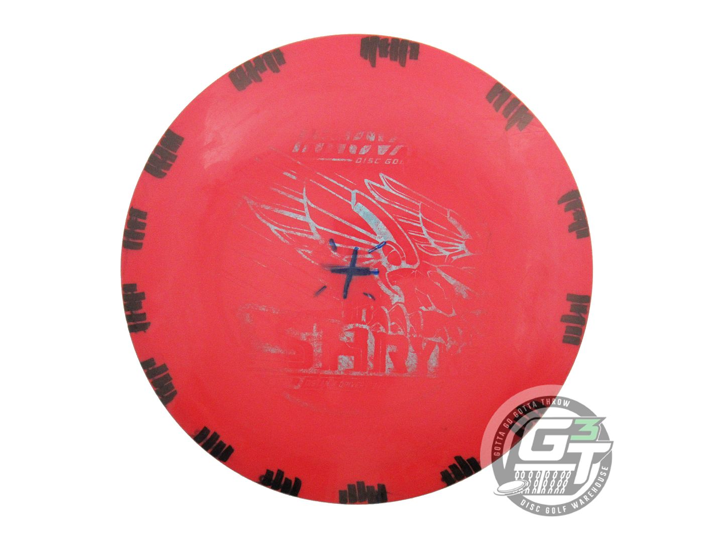 USED Innova Star Shryke 173g Red Teal Shatter Foil Distance Driver Golf Disc
